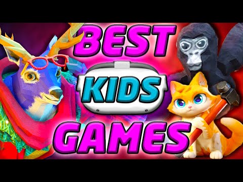 Top 5 BEST VR Games For Kids! (Meta Quest Edition)