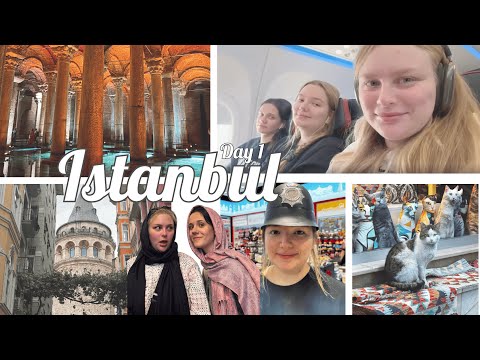 ISTANBUL TRAVEL VLOG| girls trip, trying different food & exploring different places
