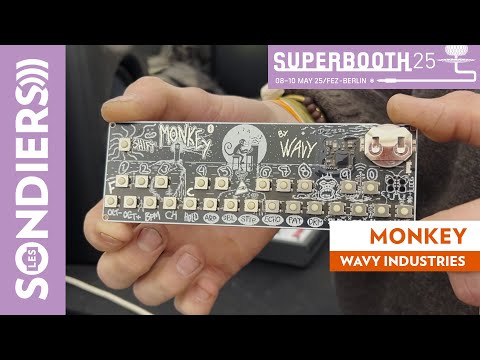 WAVY INDUSTRIES MONKEY : mini contrôleur MIDI bluetooth