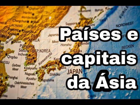 PAÍSES E CAPITAIS DA ÁSIA | ENSINO FUNDAMENTAL | EF09GE14