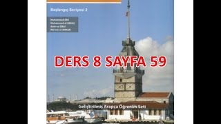 Silsiletü'l Lisan Arapçaya Giriş 2 - 8.Ders Sayfa 59