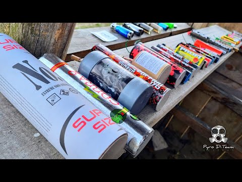 106 petardi | *NAJVEĆI TEST PETARDI NA BALKANU part 3* by Pyro D-Team