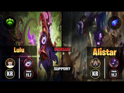 Beryl LULU (Support) [Guardian] VS ALISTAR - Challenger KR Patch 11.7