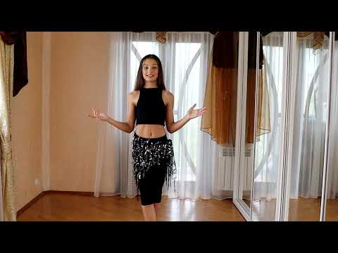 Bellydance from zero to infinity by Sofia Lyfar/Lesson 8/Figure eight vertical: in and out