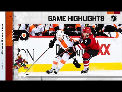 Flyers @ Coyotes 12/11/21 | NHL Highlights