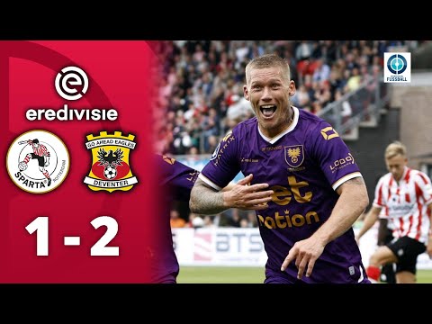 Edvardsen zaubert! Feiner Heber & aus eigener Hälfte an die Latte | Sparta Rotterdam - Go Ahead