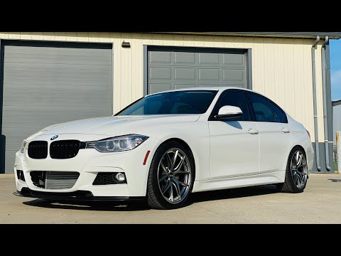 CLEAN BMW F30 on BBS CI-R WHEELS