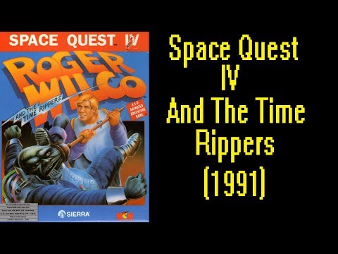 Space Quest IV (1991) - Full Playthrough (PART 1/2) - DOS Gameplay Video
