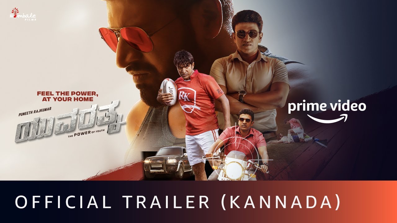 Yuvarathnaa - Official Trailer | Puneeth Rajkumar, Sayyeshaa Saigal, Sonu Gowda | Amazon Prime Video - YouTube