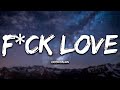 XXXTENTACION F Ck Love Feat Trippie Redd Slowed Reverb Lyrics Lyrics Video
