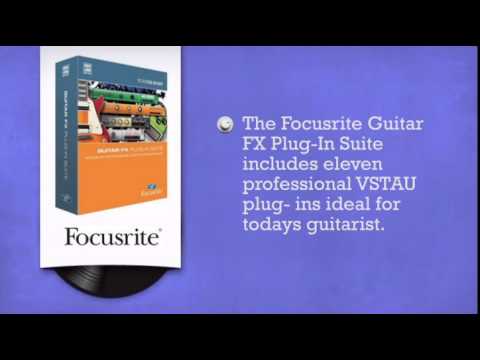 Focusrite Guitar FX Plug-In Suite 11 VSTAU plug- ins - DJkit.com