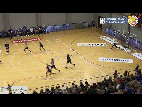 HC DUNĂREA BRĂILA - CSM CORONA BRAȘOV