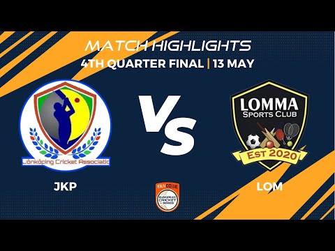 4th Quarter Final - JKP vs LOM | Highlights | FanCode ECS Landskrona, Sweden Day 11 | ECS22.188