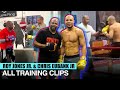 ROY JONES JR TRAINING CHRIS EUBANK JR - ALL TRAINING CLIPS COMPILATION