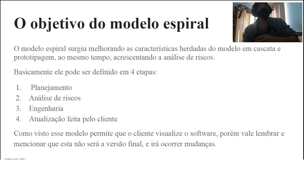 MODELO ESPIRAL - Engenharia de Software