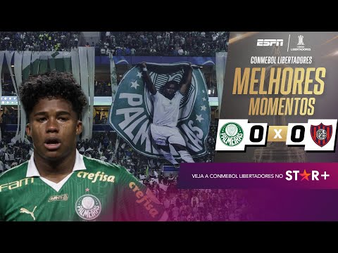 Gols e lances de Palmeiras x San Lorenzo