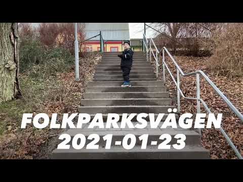 LEKPLATS @ PARKDALA FÖRSKOLA (med Tor H) - 210123 - Ronneby - BLEKINGE - iPhone SE