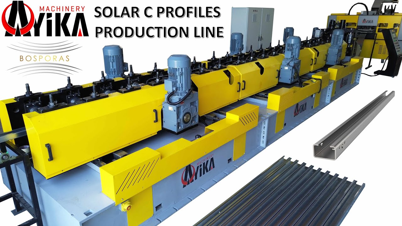 🚀 Precision Meets Performance: Solar C Profile Production Line 🚀