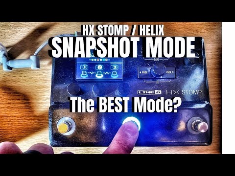 Snapshot Mode for Helix/HX Stomp - The BEST Mode?