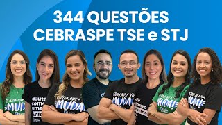 TSE e STJ (344 questões comentadas de Enfermagem - CEBRASPE)