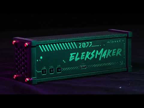 Đồng hồ kỹ thuật số phong cách SteamPunk EleksMaker EleksWFD