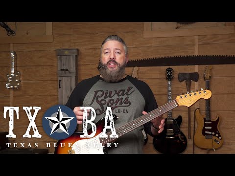 Cool Johnny Winter V Chord Lick