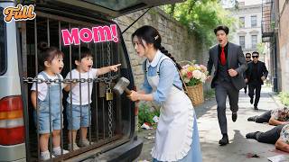 Poor Flower Girl Saved Twins From Traffickers!But They're CEO's Kids&Called Her "Mom"!Fate Reversed!