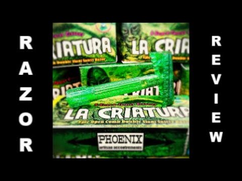 PAA La Criatura slant shaving razor review
