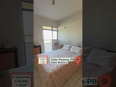 Vendido🚫Apartamento com 4 quartos + DCE por R$ 595 Mil em Cabo Branco, João Pessoa - PB #shorts