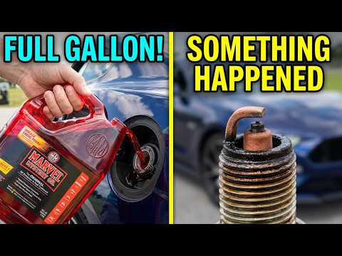 Something Happened after Using a FULL Gallon of Marvel Mystery Oil!