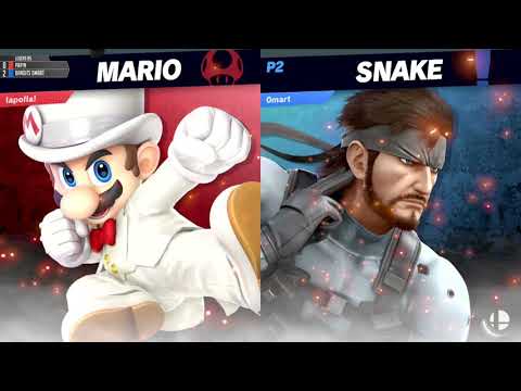 UG14: Smash Factory - LR5 - Bandits 0mart (Snake) vs. Pap!n (Mario)
