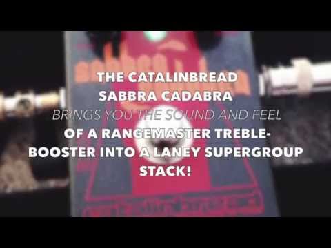 Catalinbread Sabbra Cadabra Boost Overdrive Pedal image 2