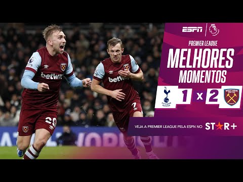 Defesa do Tottenham comete falha BIZARRA, e West Ham vence de virada | Melhores Momentos