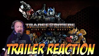 Transformers Rise of the Beasts Trailer Reaction!