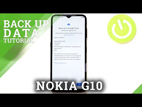 How to Enable Google Backup on NOKIA G10 – Create Google Account