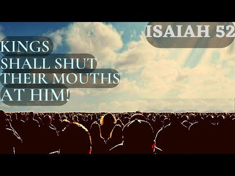 Isaiah 52 - Part 2 - Isaiah´s PROPHECY, His face was so disfigured - More than that of ANY man!