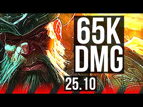 GANGPLANK vs ORNN (TOP) | Rank 2 GP, 65k DMG, 14/5/18, Dominating | VN Challenger | 25.10