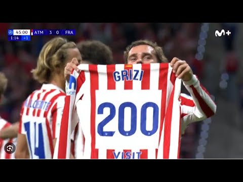 Antoine Griezmann All 200 Goals For Atletico Madrid
