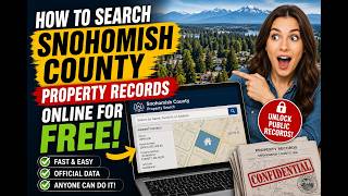 How to search Snohomish County property records online for free