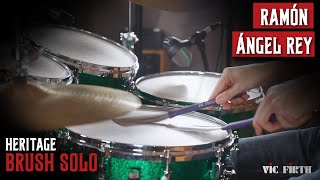 Video thumbnail for Ramón Ángel Rey | Heritage Brush Solo by Vic Firth