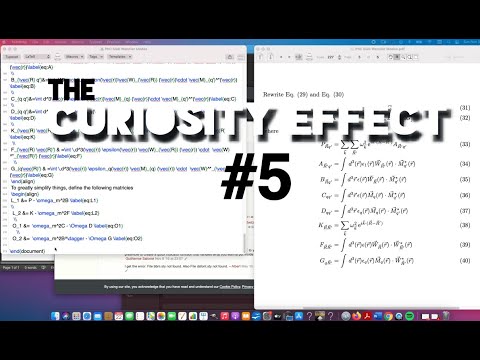 The Curiosity Effect #5 - LaTex
