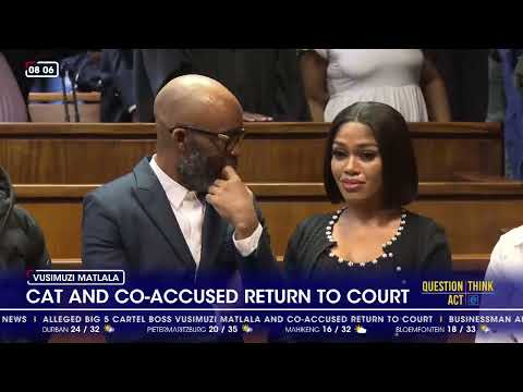 Matlala, co-accused return to court