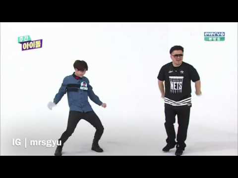 151202 MBC Every1 Weekly Idol: Sunggyu sexy dance