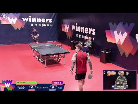 WINners League 30.10.2021 Bakaleiko D. - Khapko A. 10:15
