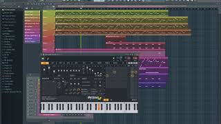 Mike Oldfield - Lament for Atlantis (FL Sound remake in FL Studio 20.5)