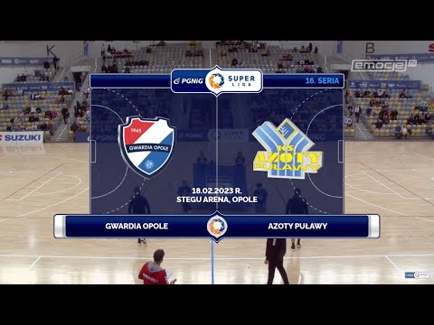 16. seria: Gwardia Opole - Azoty Puławy SKRÓT