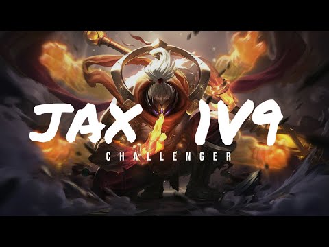 Challenger Jax 1v9 Quadra Kill, Penta Kill, Baron, Penta Kill e vitória em um único louvor