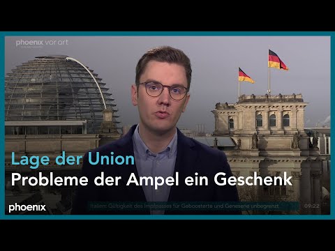 phoenix nachgefragt mit Marc Etzold zur Politik der Ampel-Koalition am 03.02.22