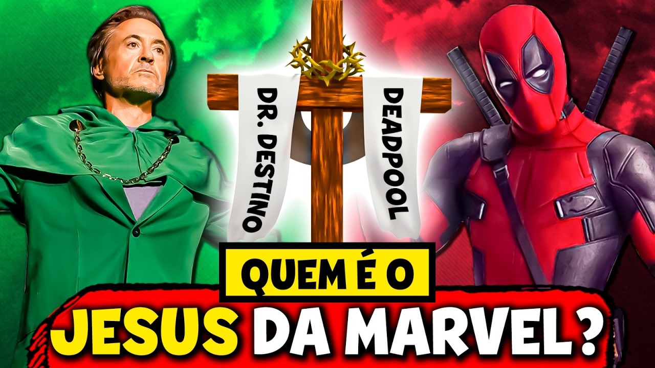DEADPOOL ou HOMEM DE FERRO: Quem é o verdadeiro JESUS da MARVEL?