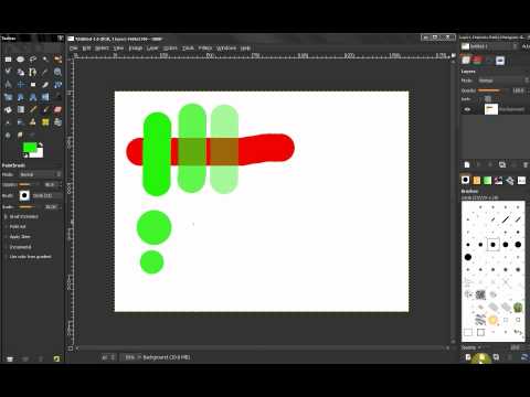 Brush tool PART 2 - GIMP Beginners' Guide ep61
